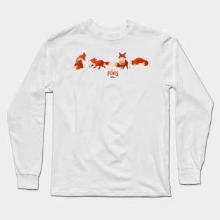 Foxes Long Sleeve T-Shirt